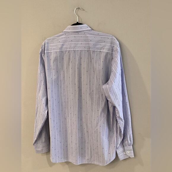 Men’s XL Bugatchi Striped Button Down Dress Shirt in Excellent Preloved Cond. - Picture 2 of 4